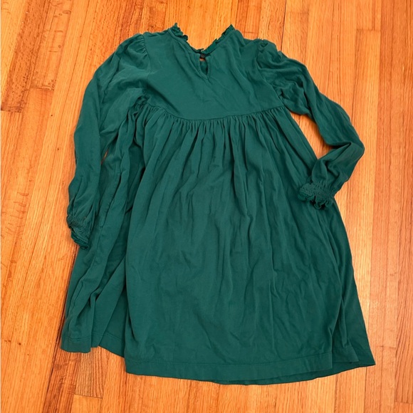 Mini Boden Green Dress EUC Girls Size 11/12 Y (A1 - Picture 3 of 10